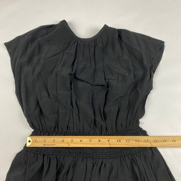 NWT Everlane The Gathered Midi Black Dress Womens Size XS - Picture 13 of 14